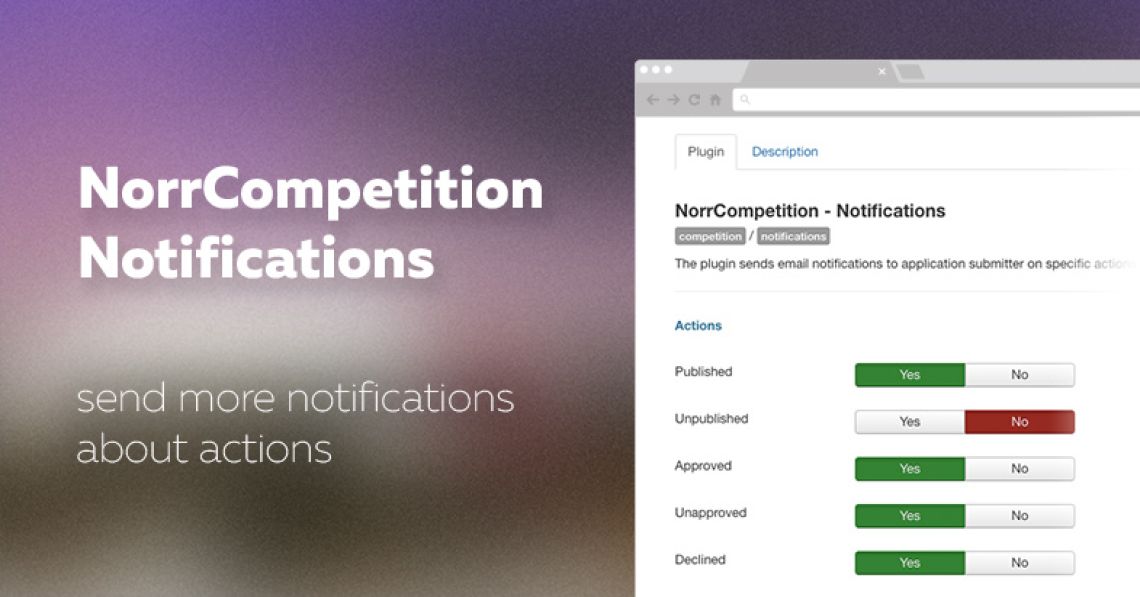 The release of NorrCompetition Notifications plugin