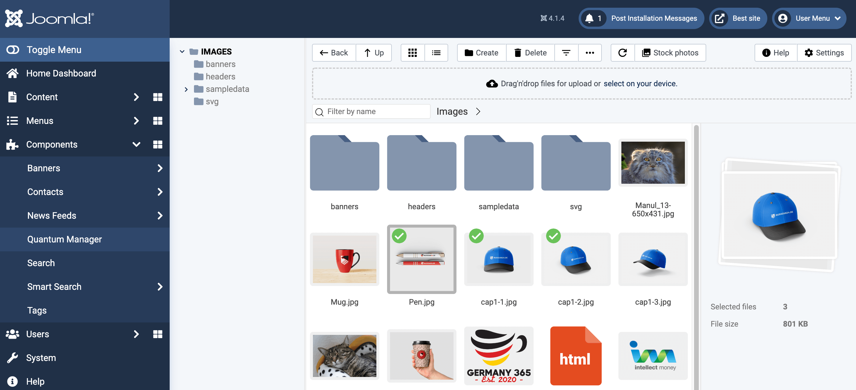 Quantum Manager