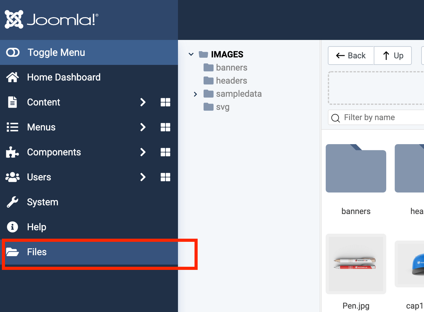 Quantum Manager - menu item in the sidebar