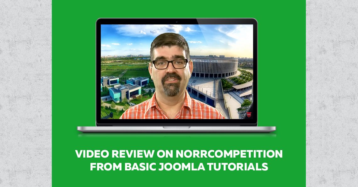 Video review on NorrCompetition from Basic Joomla Tutorials