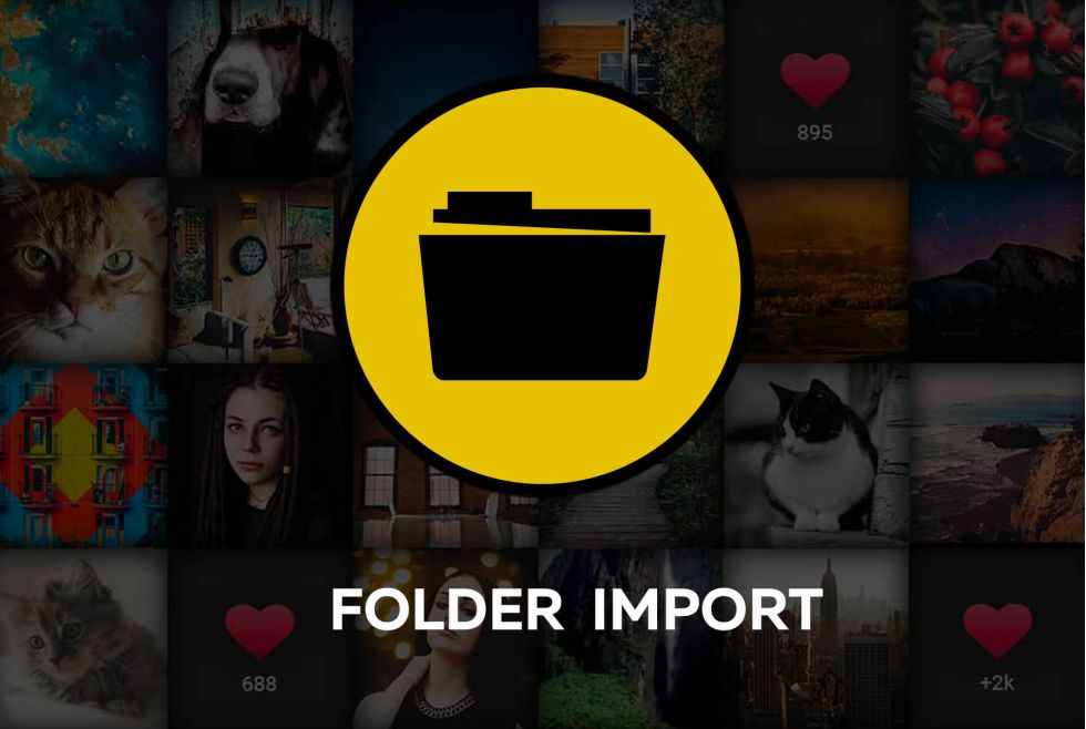 Local folder import